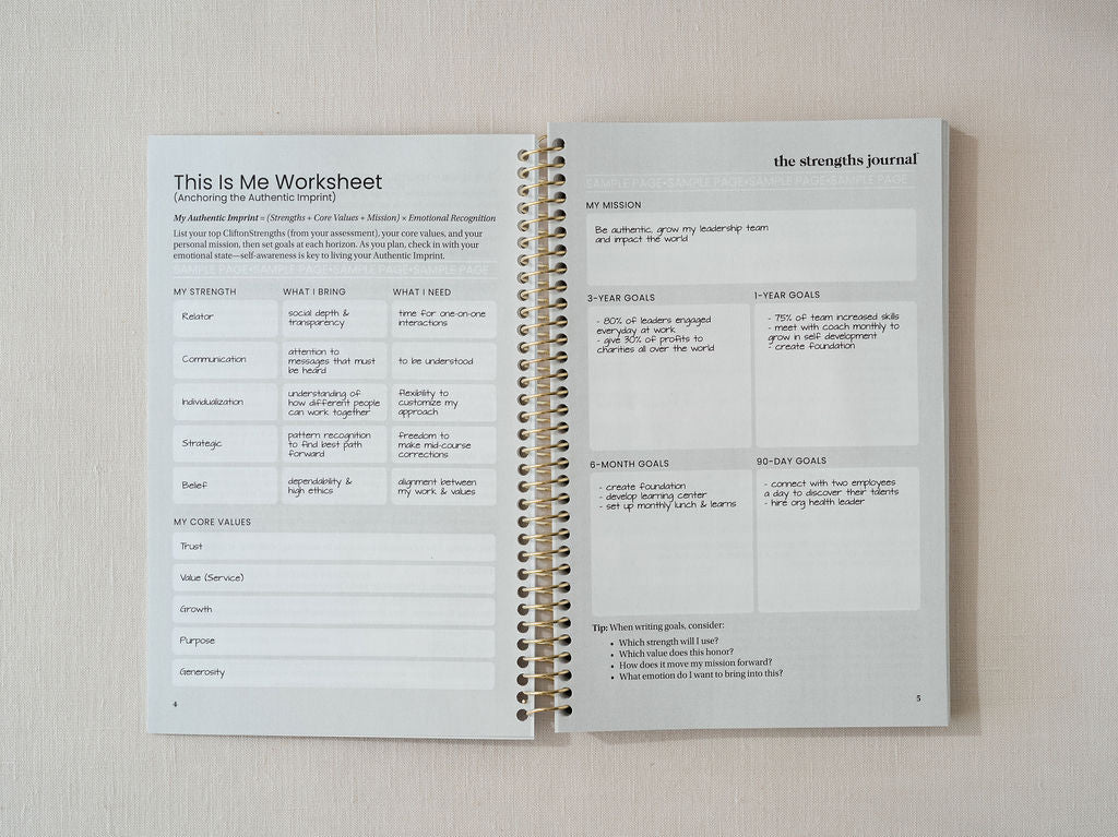 The Strengths Journal™ (Paperback)