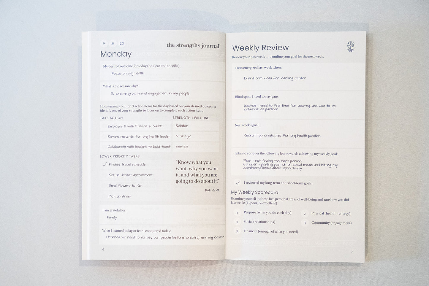 The Strengths Journal™ (Paperback) — 4 Pack (Mixed Color Variety)