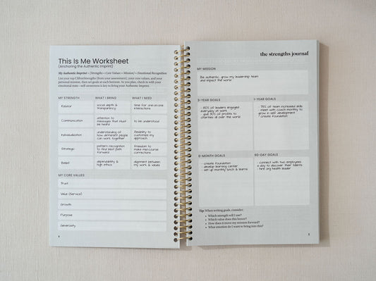 The Strengths Journal™ (Spiral Bound)