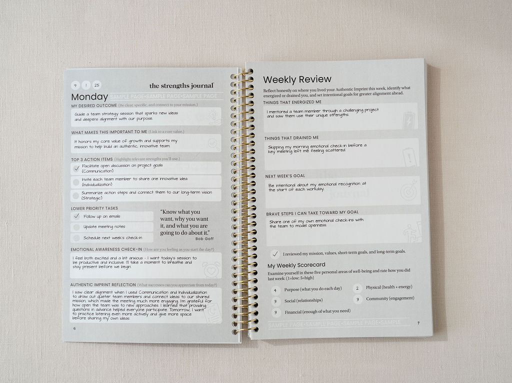 BUNDLE: The Internal Revolution + The Strengths Journal™ (Paperback)